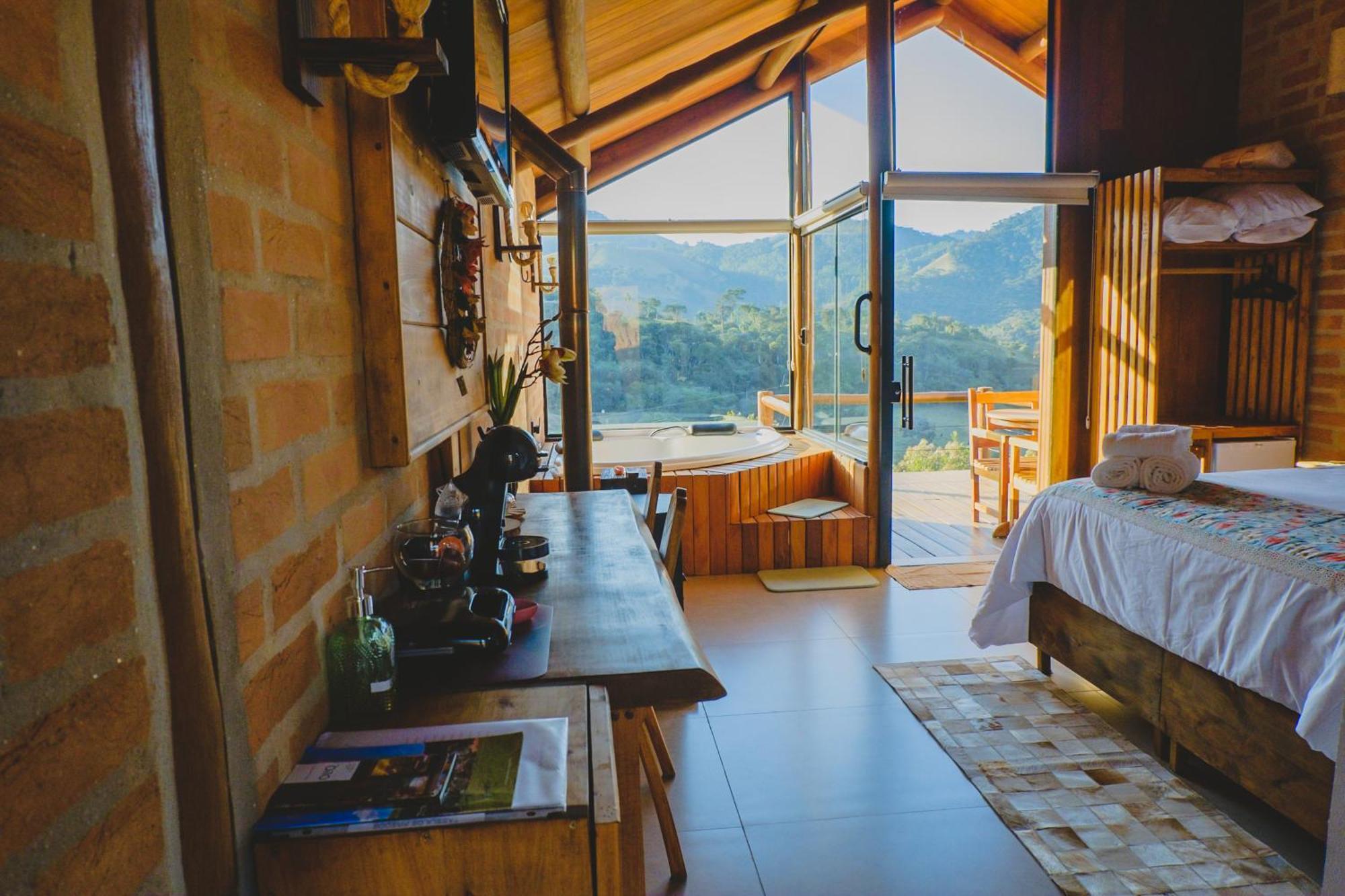 Pousada Ho'Oponopono Chalets & Wine Sapucaí-Mirim Extérieur photo